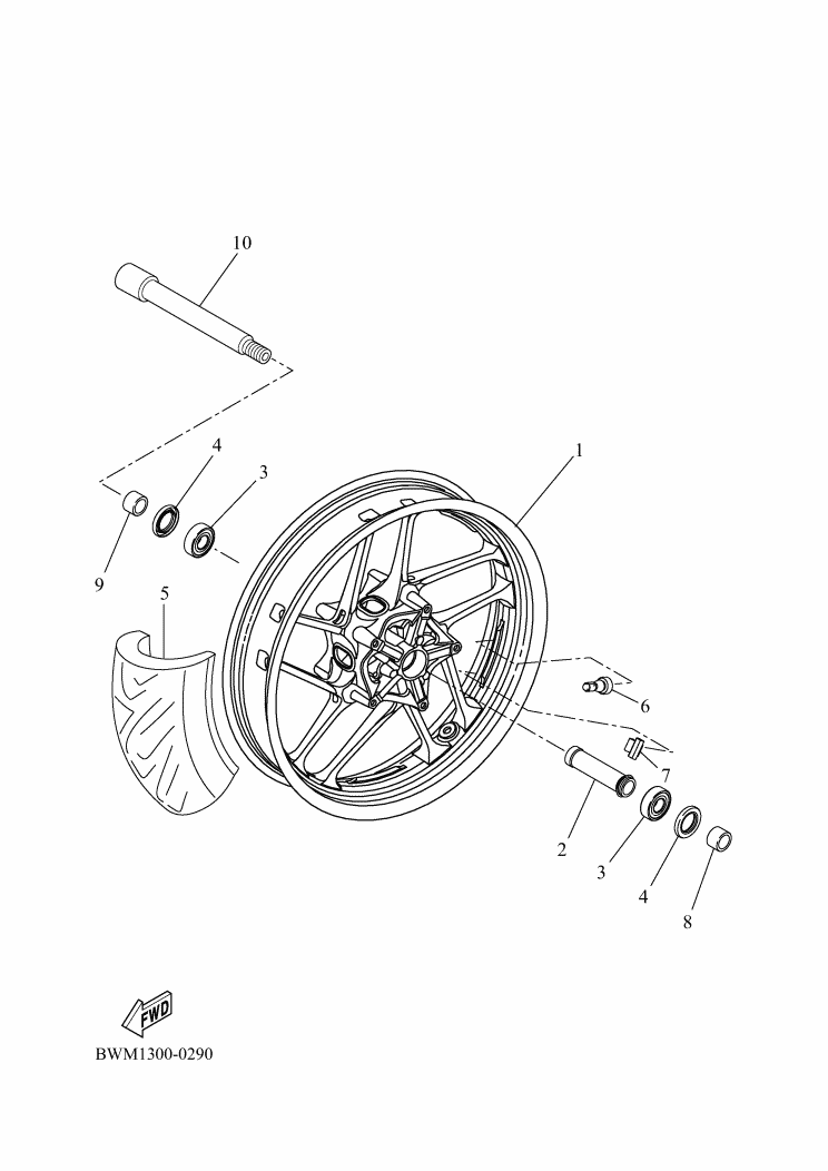 29 - ROUE AVANT