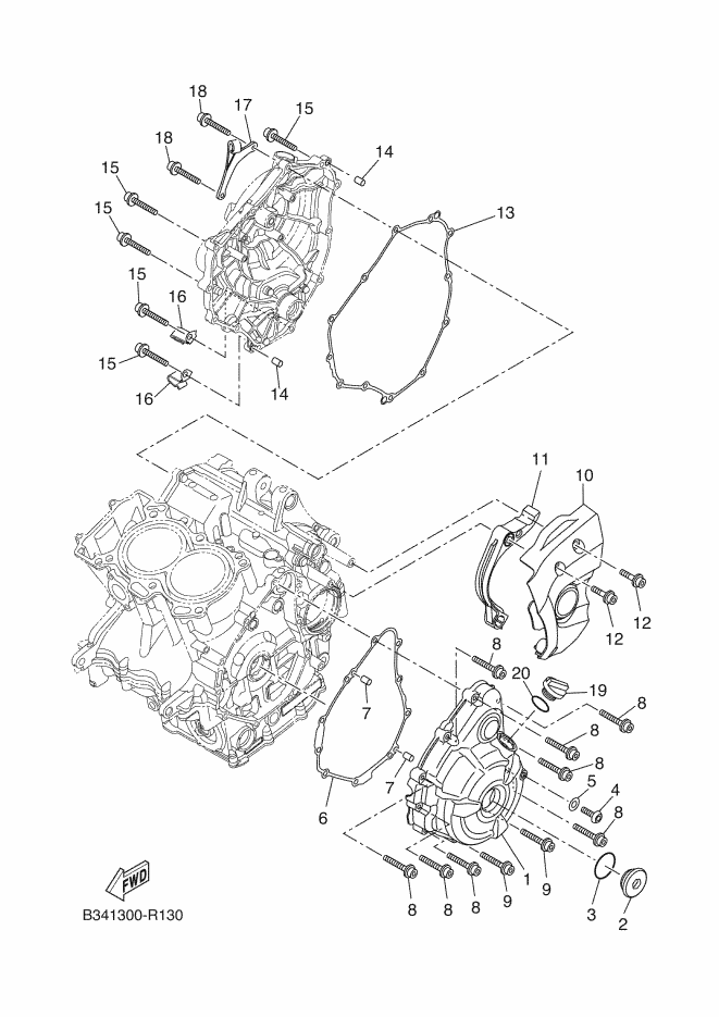 13 - COUVERCLE DE CARTER 1