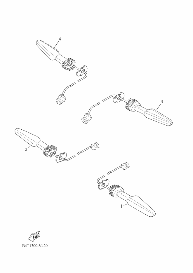 43 - CLIGNOTANT
