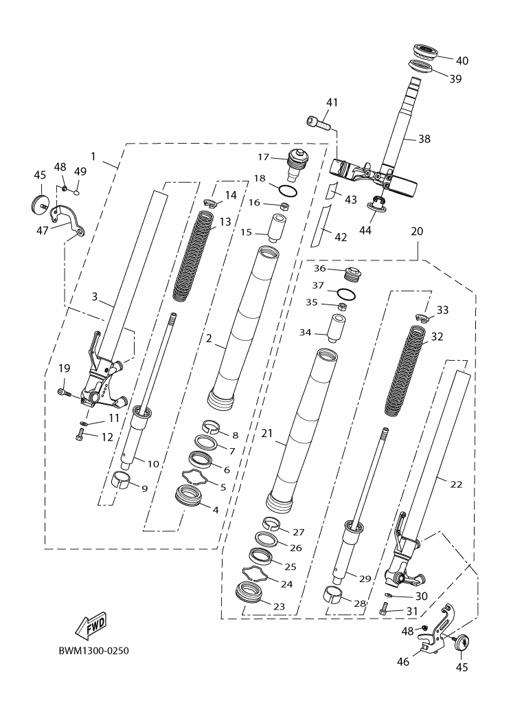 25 - FOURCHE AVANT