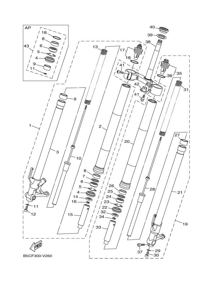 26 - FOURCHE AVANT