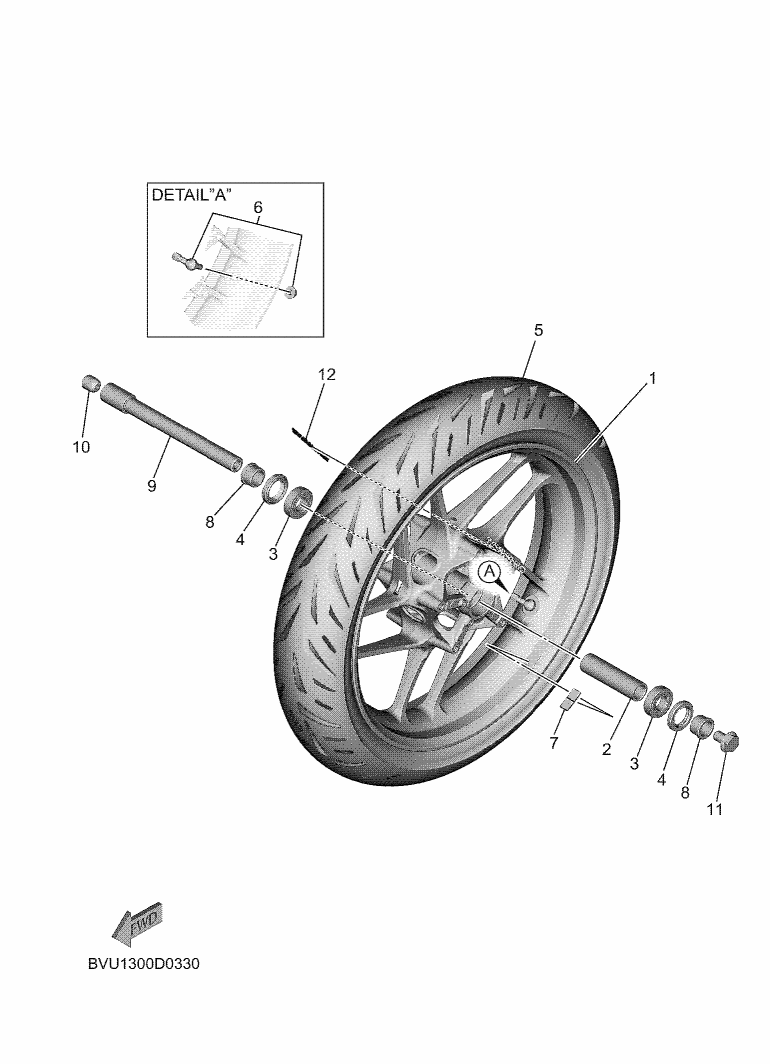 33 - ROUE AVANT