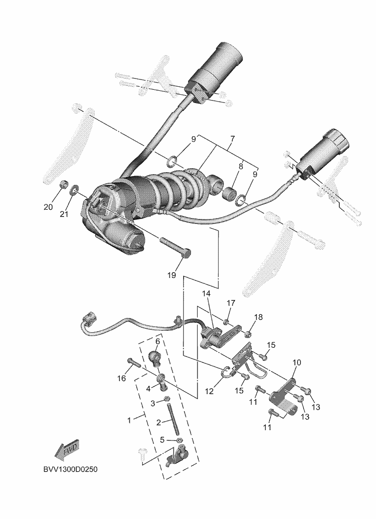25 - SUSPENSION ARRIERE