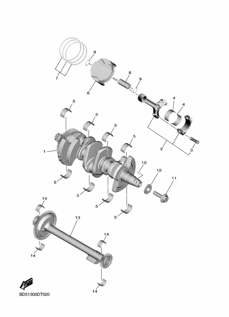 02 - VILEBREQUIN & PISTON