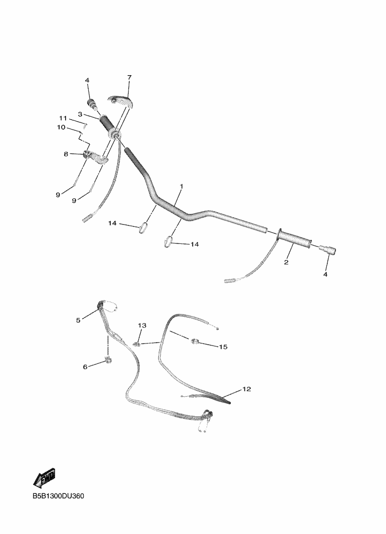 36 - GUIDON & CABLE