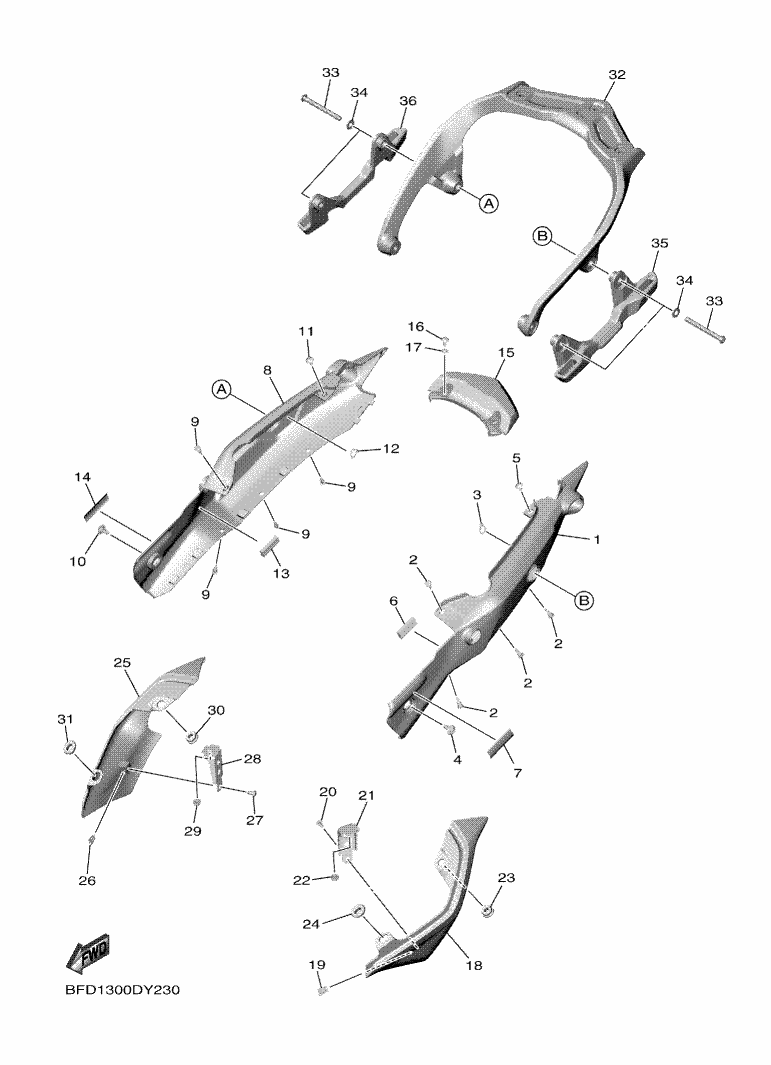 23 - COUVERCLE LATERAL
