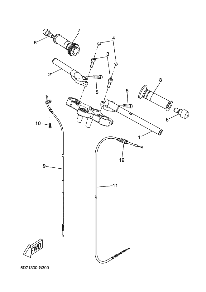 30 - GUIDON & CABLE