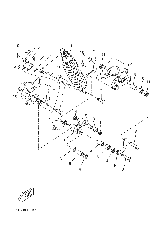 21 - SUSPENSION ARRIERE