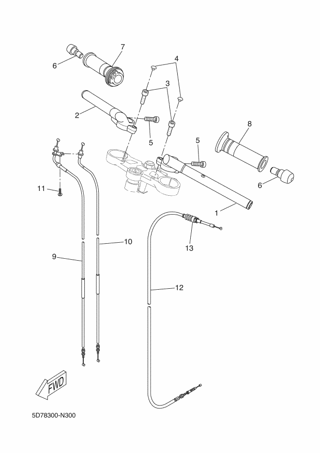 30 - GUIDON & CABLE