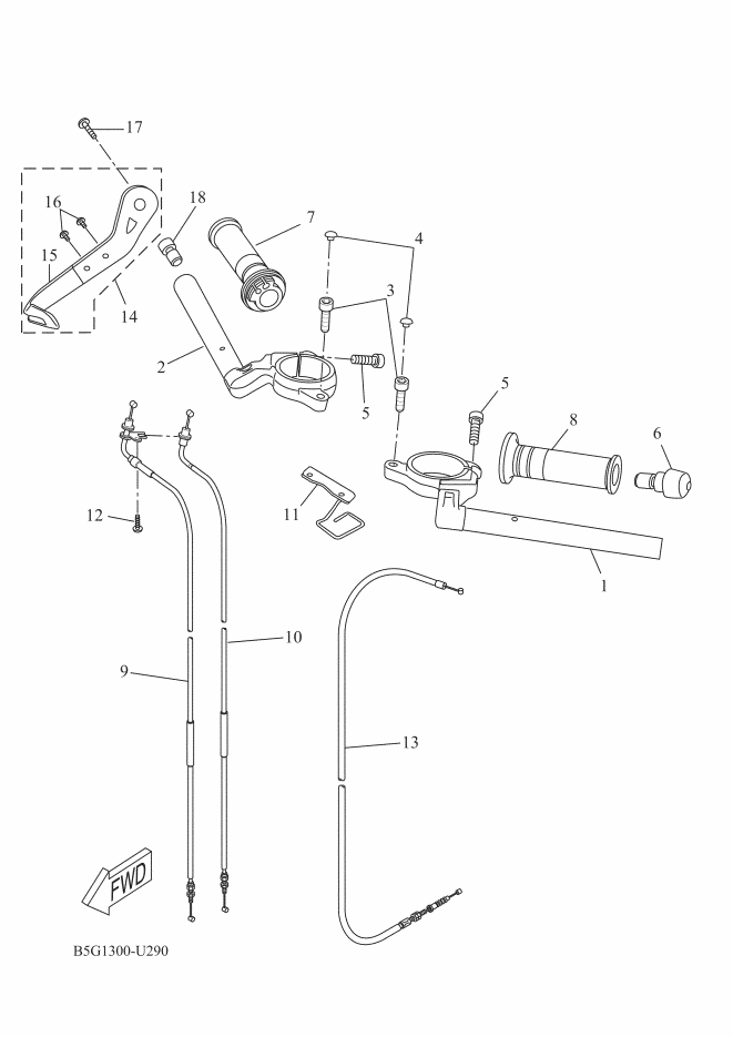 29 - GUIDON & CABLE