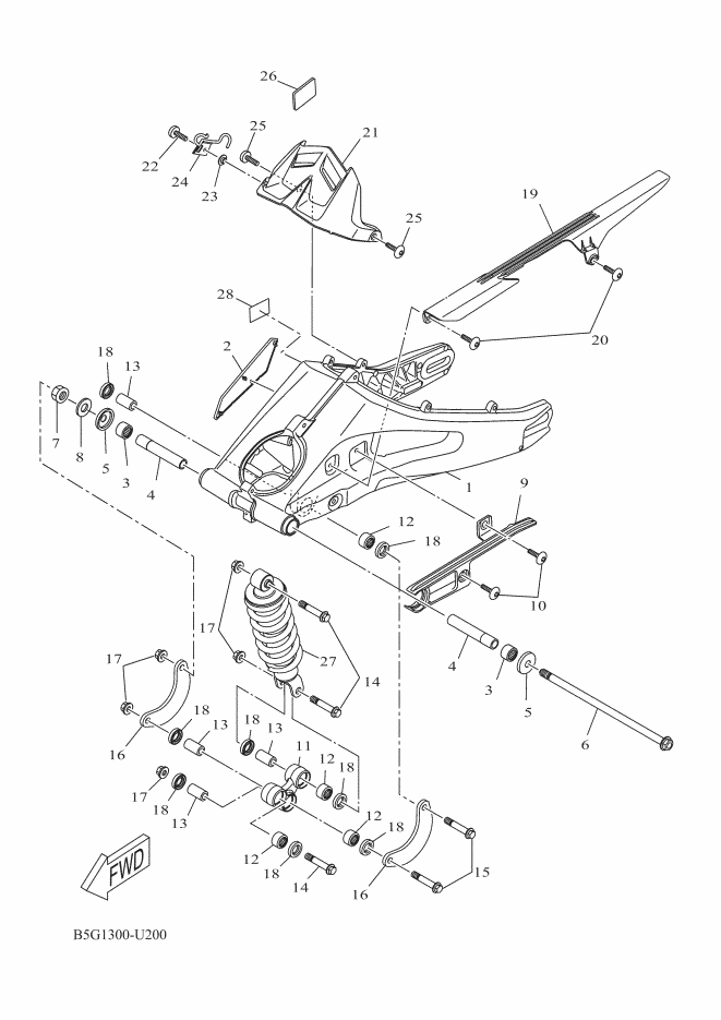 21 - BRAS ARRIERE & SUSPENSION