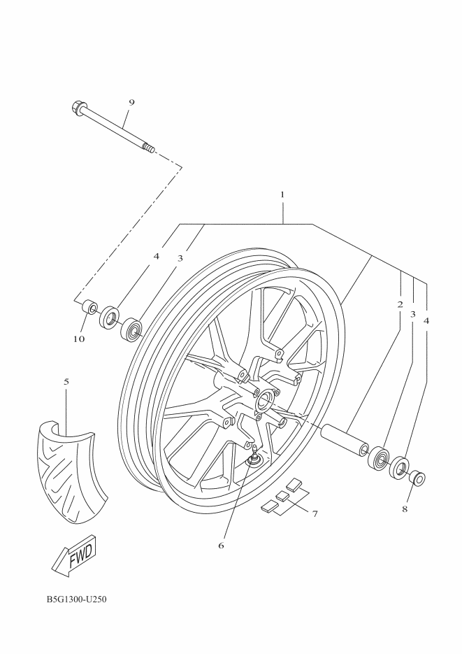 26 - ROUE AVANT