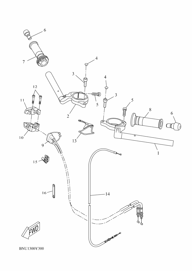 30 - GUIDON & CABLE
