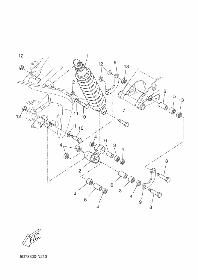 21 - SUSPENSION ARRIERE