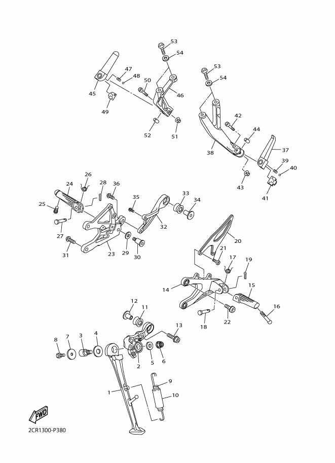 38 - SUPPORT & REPOSE PIED