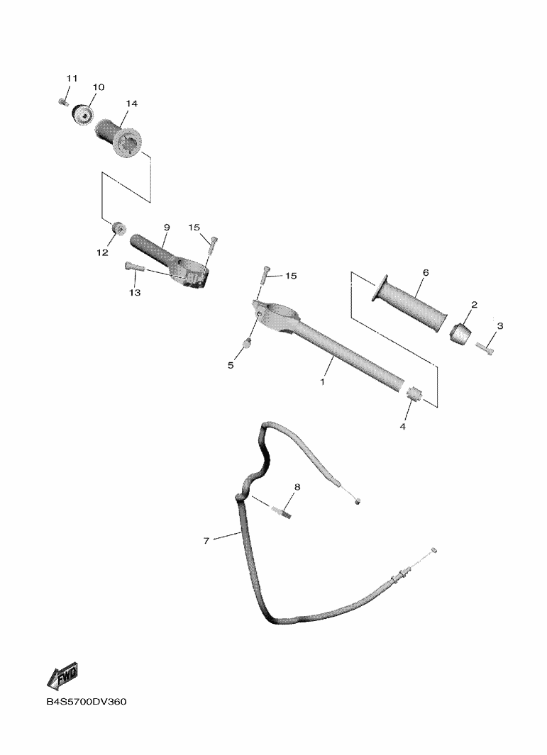 36 - GUIDON & CABLE