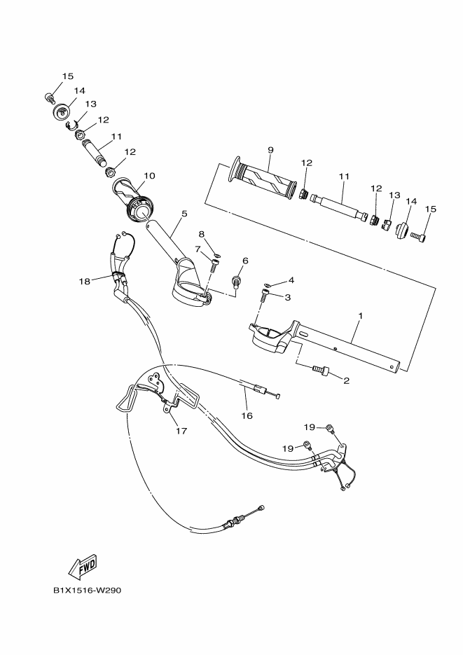 29 - GUIDON & CABLE
