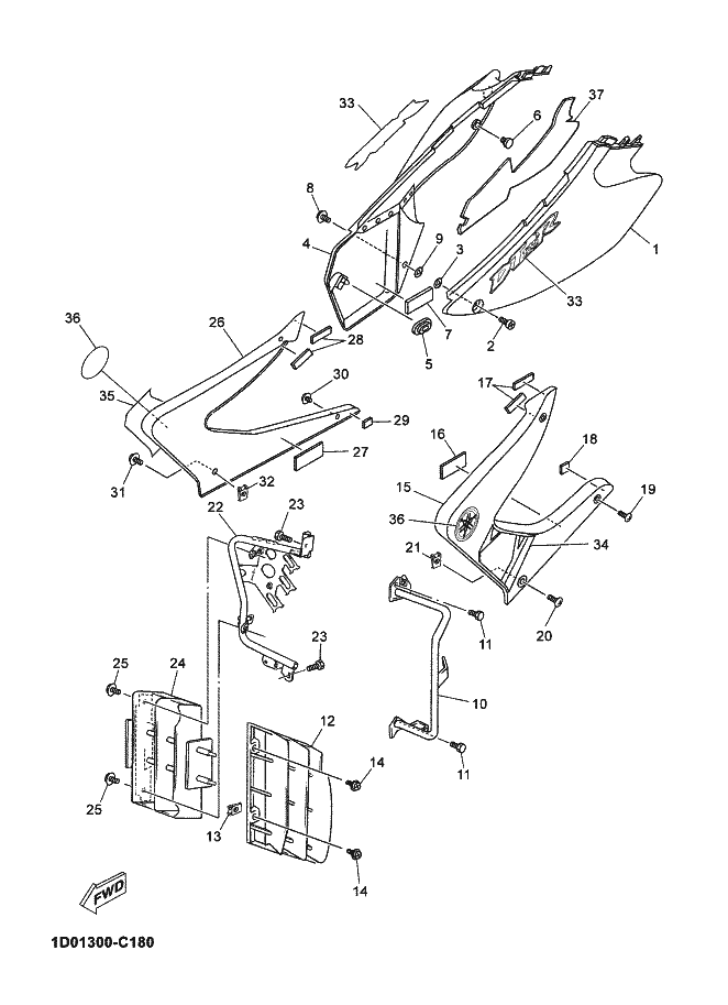18 - COUVERCLE LATERAL