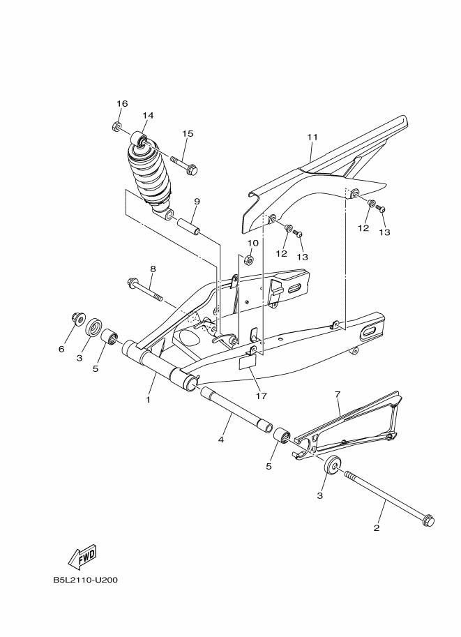 20 - BRAS ARRIERE & SUSPENSION