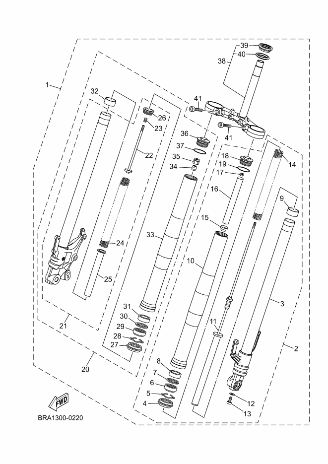 22 - FOURCHE AVANT