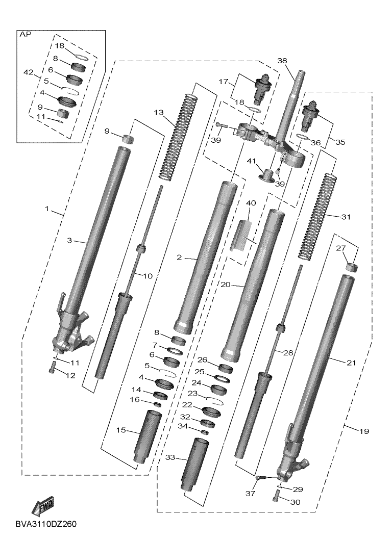 26 - FOURCHE AVANT