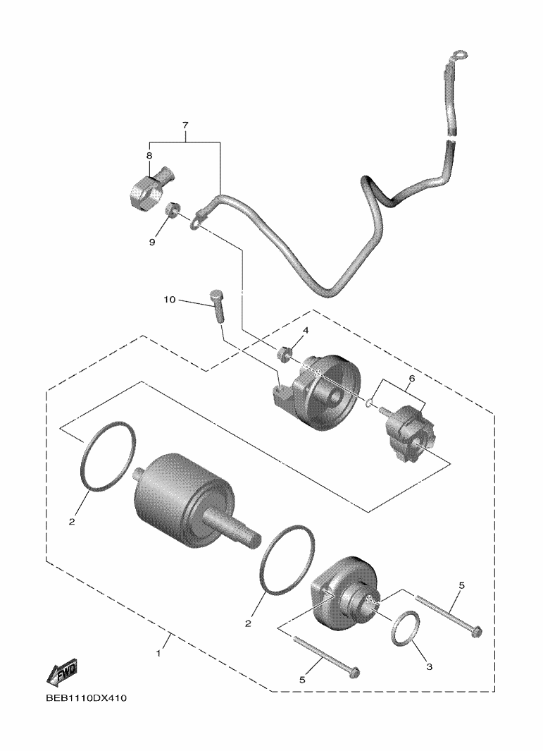 42 - DEMARREUR ELECTRIQUE