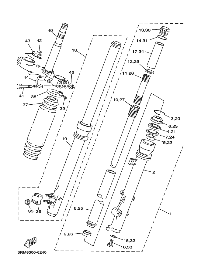 25 - FOURCHE AVANT