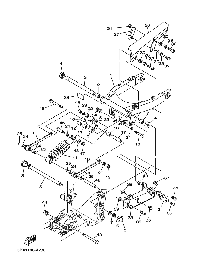23 - REAR ARM & SUSPENSION