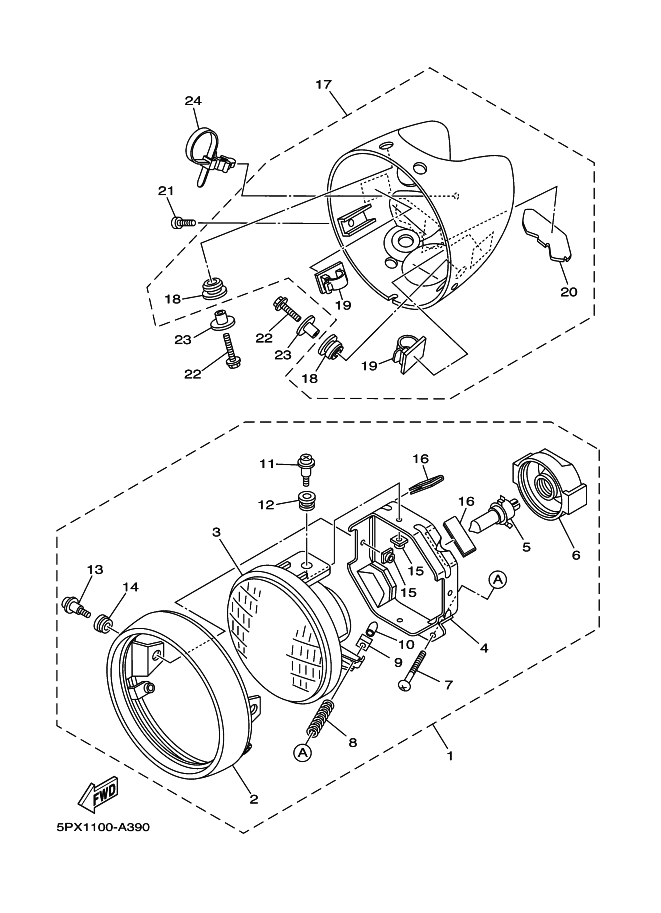 39 - HEADLIGHT