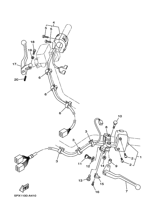41 - HANDLE SWITCH & LEVER