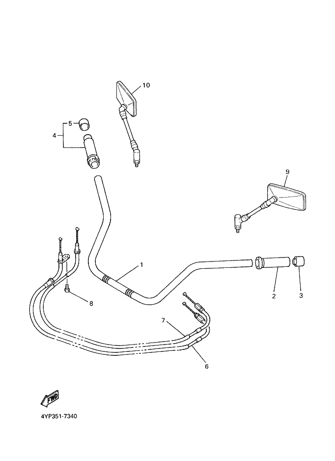 34 - GUIDON & CABLE
