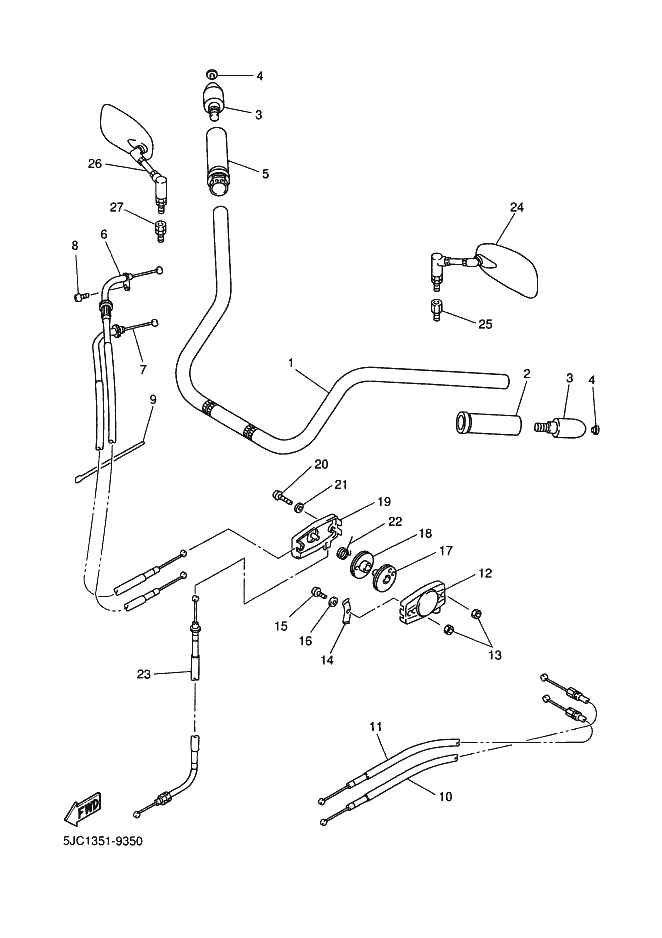35 - GUIDON & CABLE