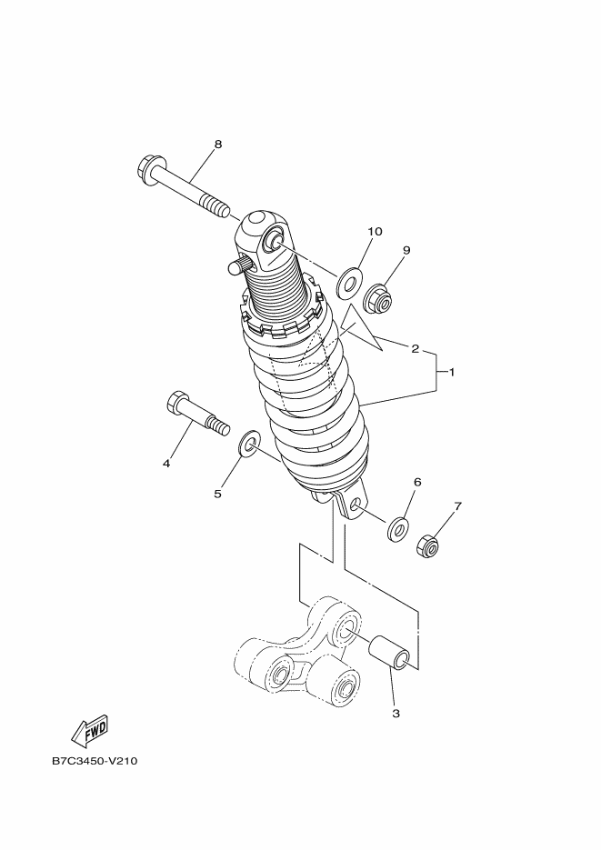 21 - SUSPENSION ARRIERE