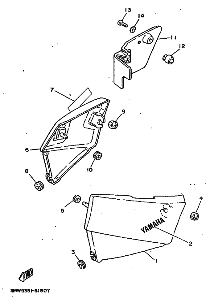 19 - COUVERCLE LATERAL