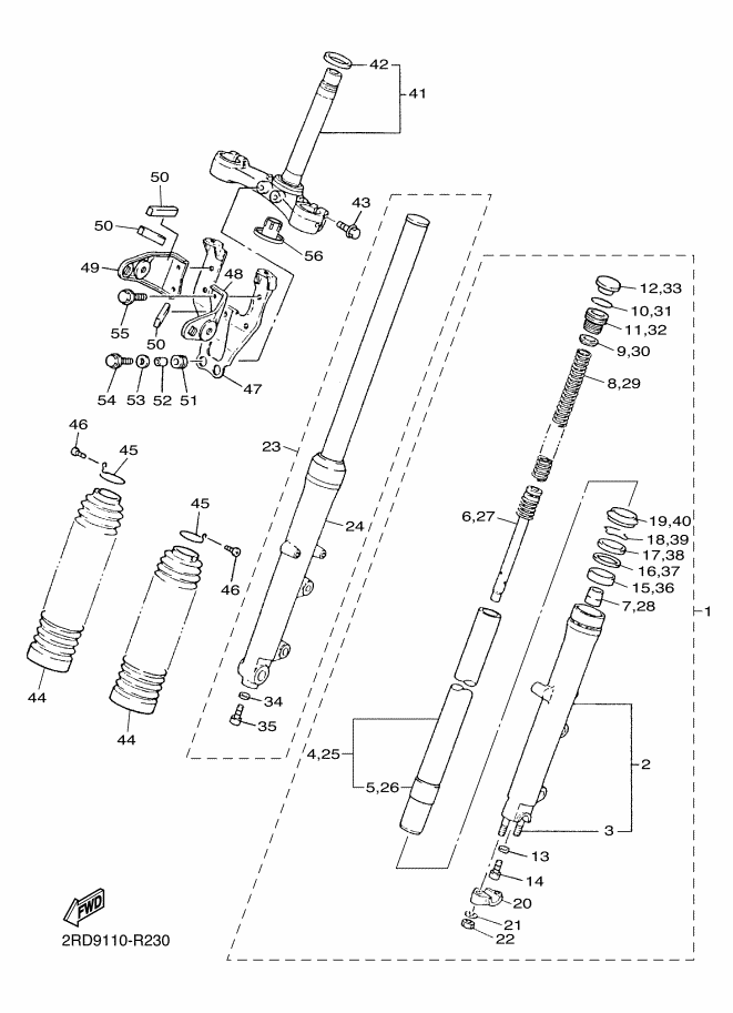 23 - FOURCHE AVANT