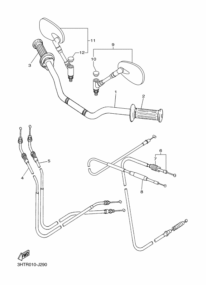 29 - GUIDON & CABLE