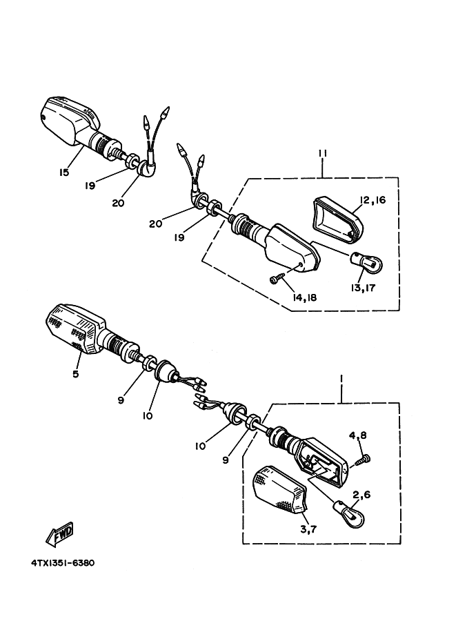 38 - CLIGNOTANT