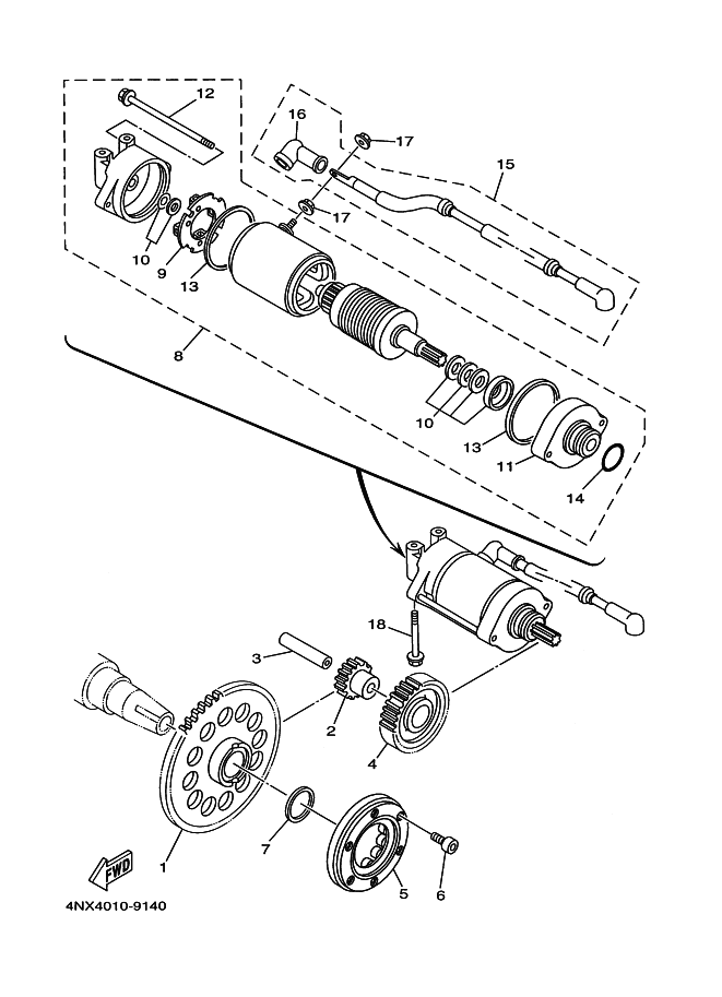 14 - EMBRAYAGE DE DEMAR