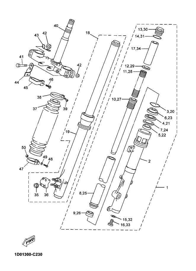 23 - FOURCHE AVANT