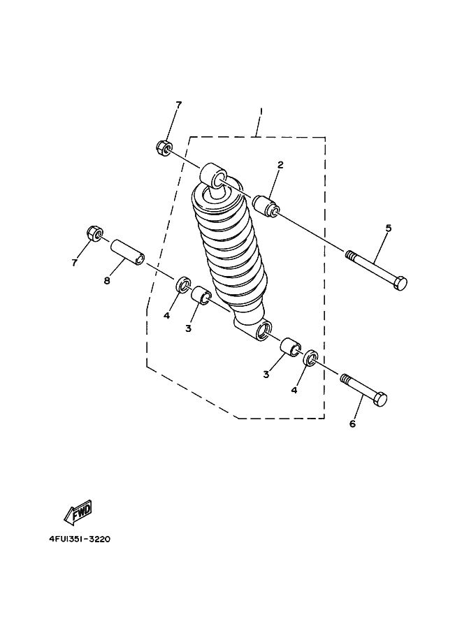22 - SUSPENSION ARRIERE