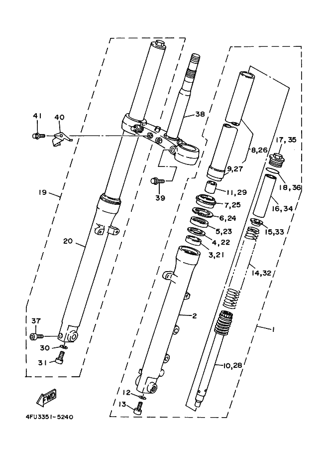 24 - FOURCHE AVANT
