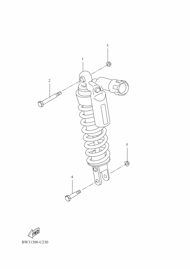 23 - SUSPENSION ARRIERE