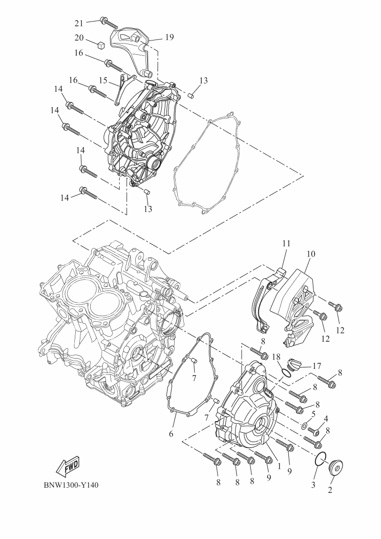 14 - COUVERCLE DE CARTER 1