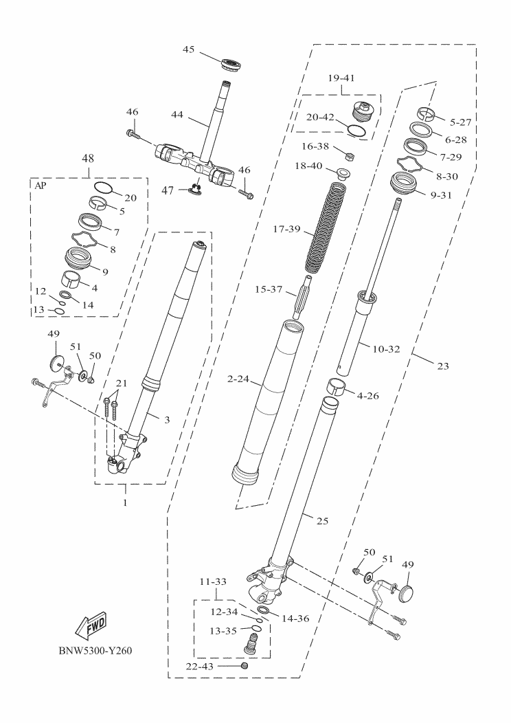26 - FOURCHE AVANT