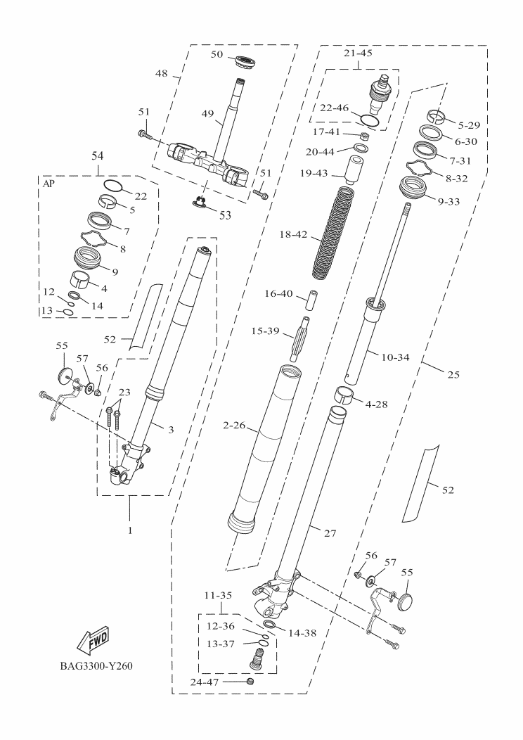 26 - FOURCHE AVANT