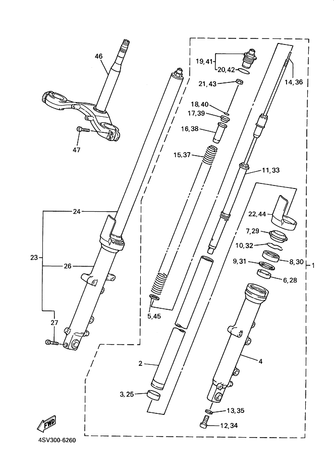 26 - FOURCHE AVANT