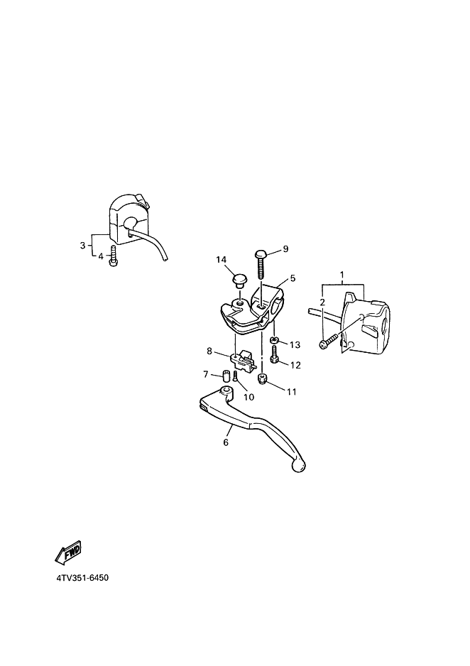 45 - COMMUTATEUR ET LEVIER