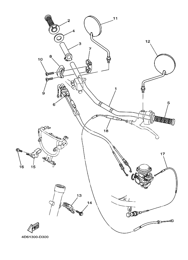 30 - GUIDON & CABLE