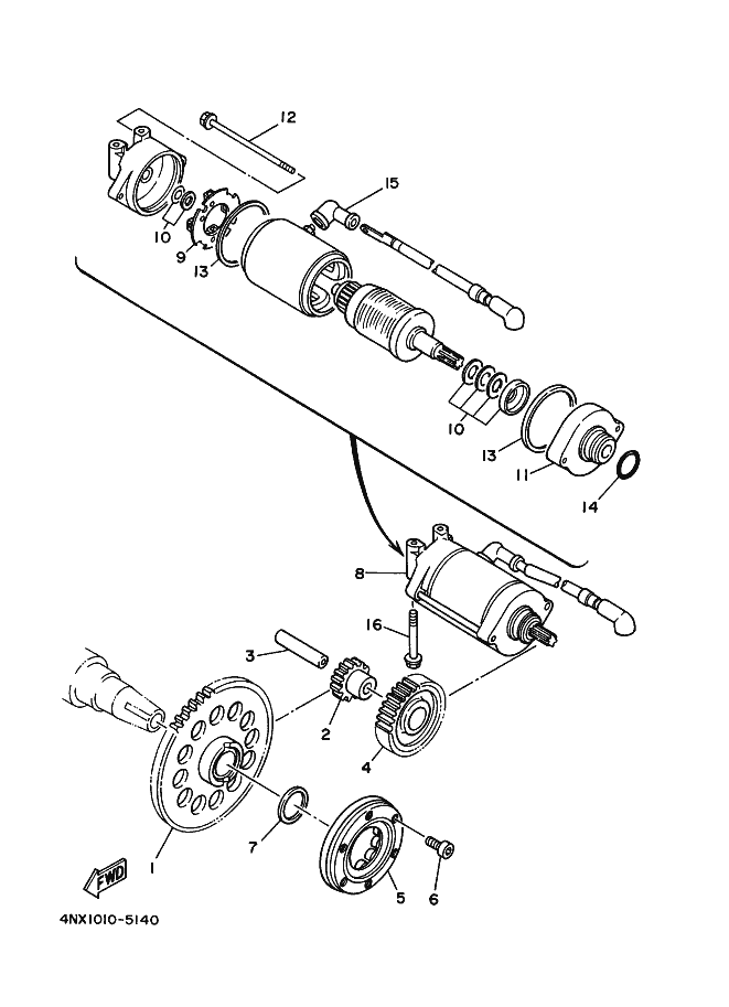 14 - EMBRAYAGE DE DEMAR