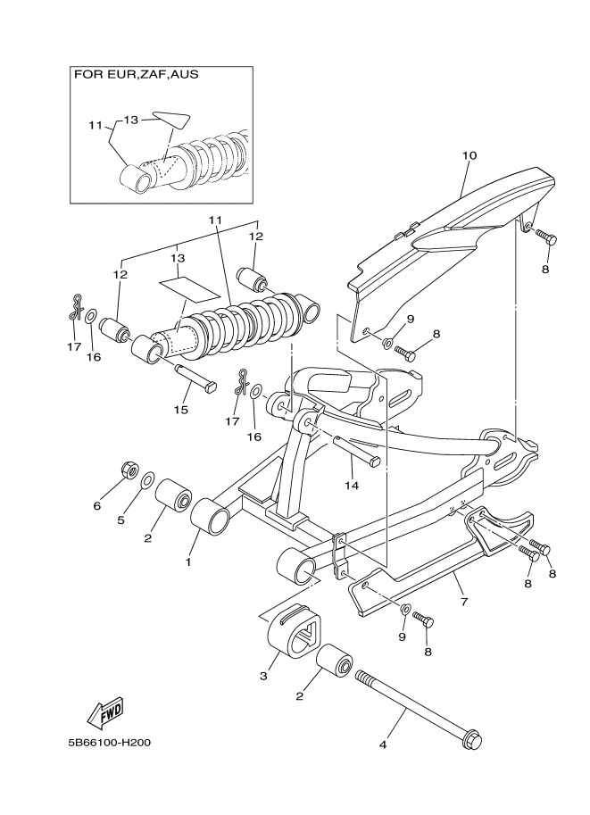 20 - BRAS ARRIERE & SUSPENSION
